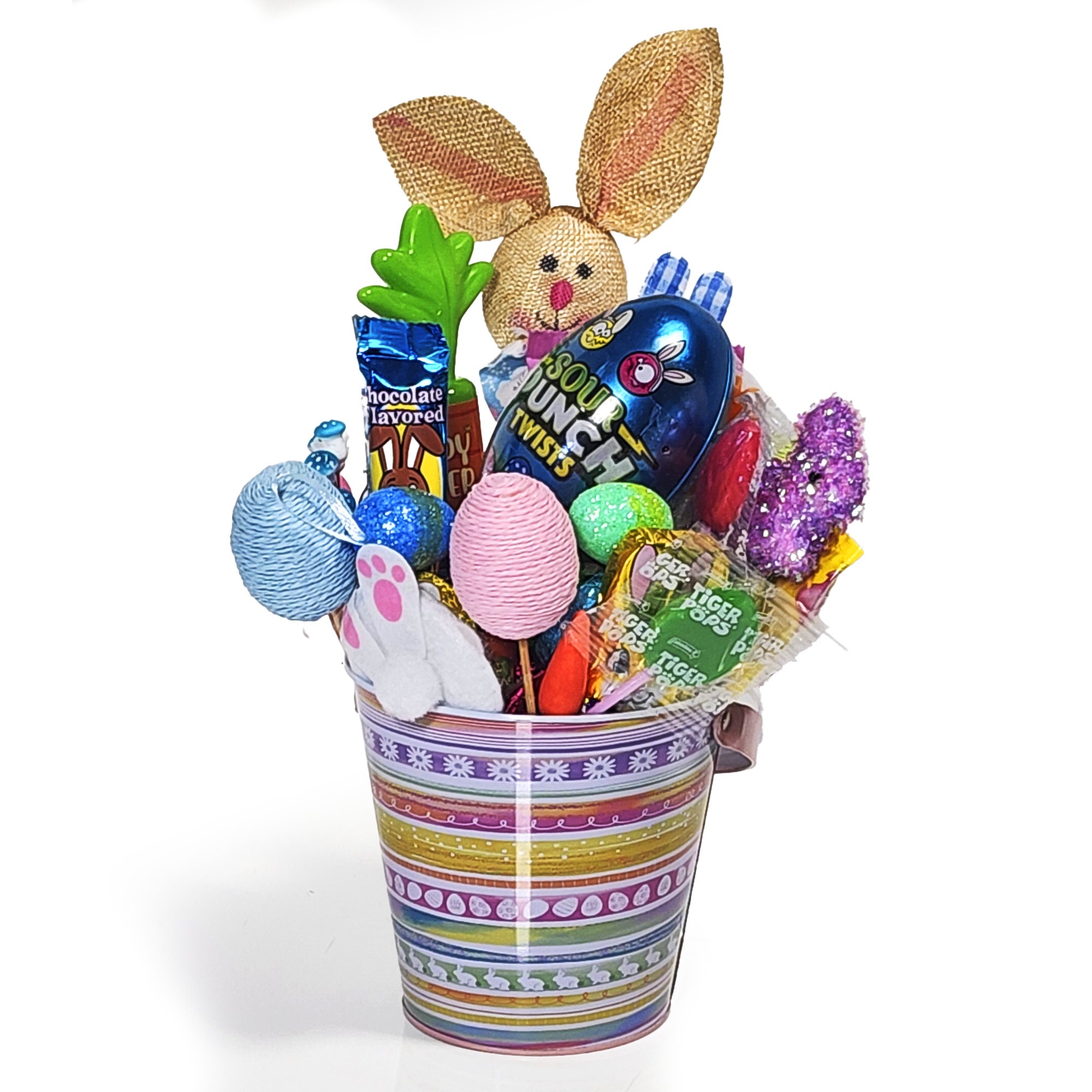 Easter baskets filled with candy cheap and toys