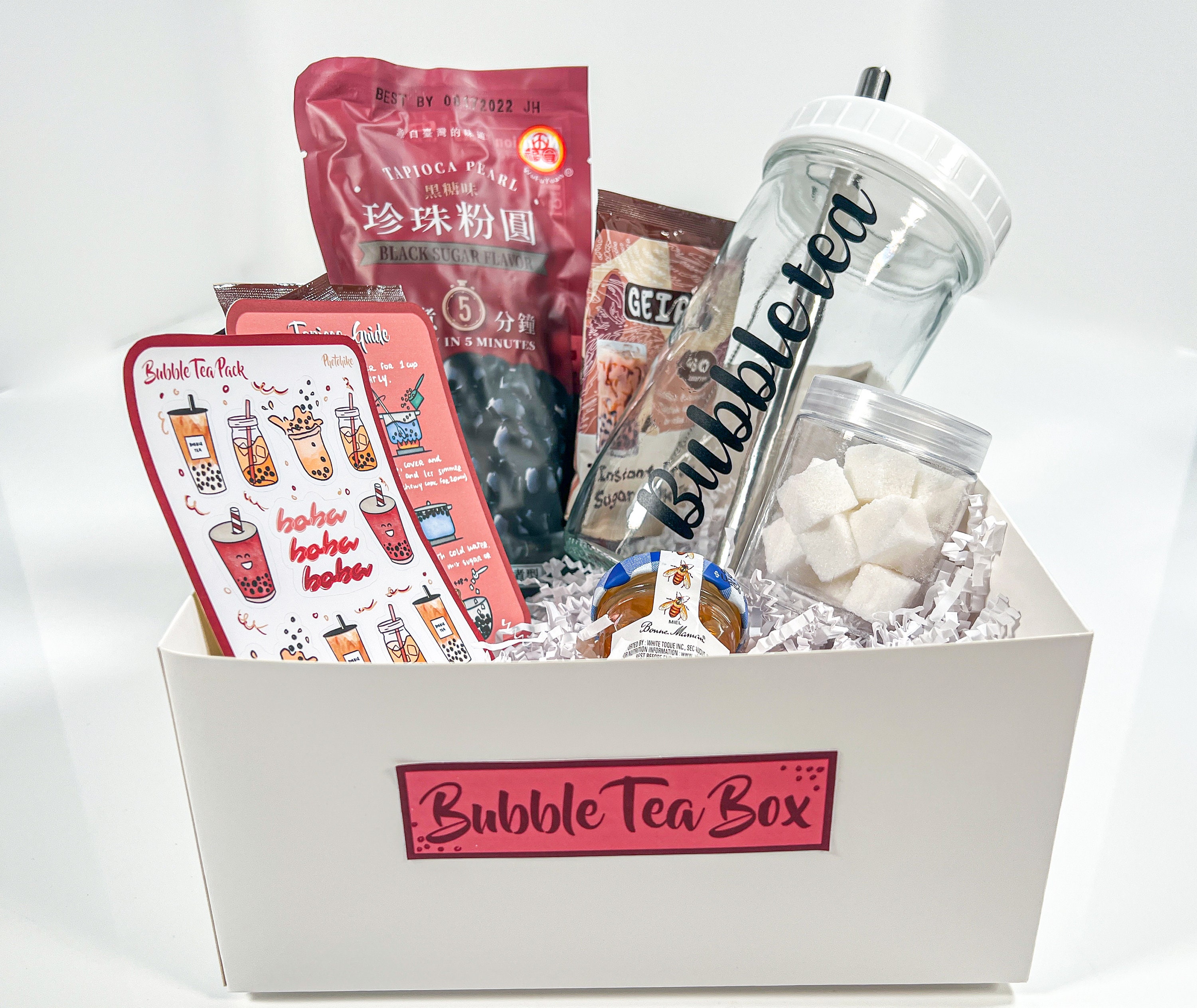 Personalized Bubble Tea Gift Box 