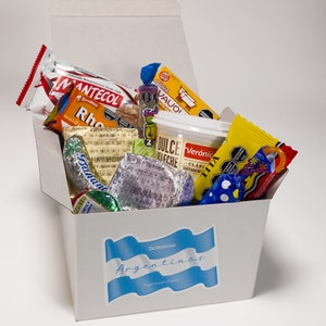 Boîte à collation Argentine / Golosinas Argentinas / Alfajores / Boîte à collation
