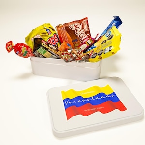 Wenezuela Przekąski / Pudełko upominkowe / Chucherias Venezolanas / Pudełko cukierków / Cotillon