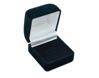 Black Velvet Classic Ring Box