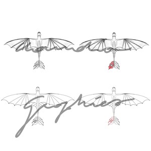 Toothless how to Train Your Dragon Tattoo Design Printable 4 Versions ...