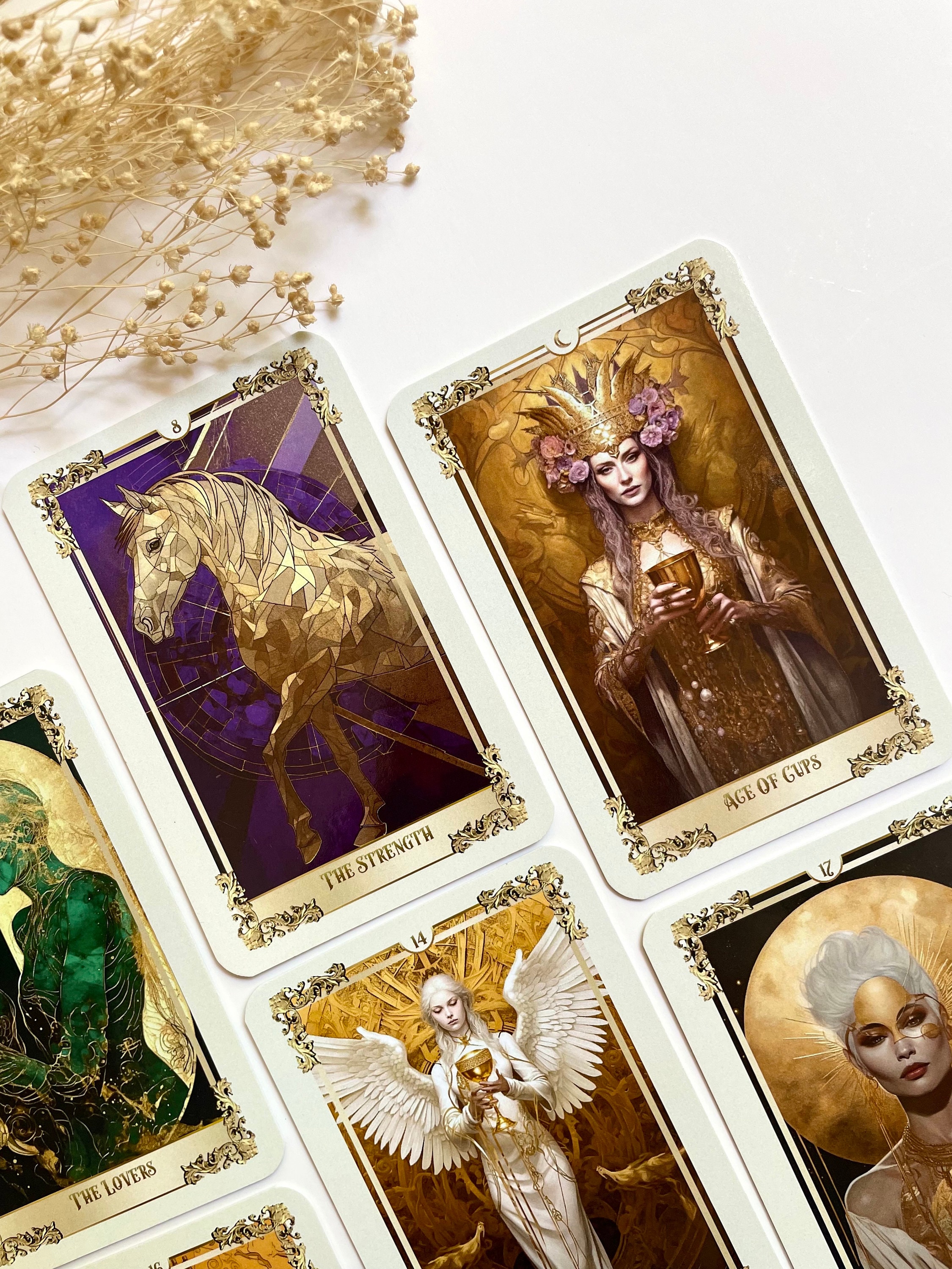 Tarot Deck, Tarot Cards With Guidebook,artificial