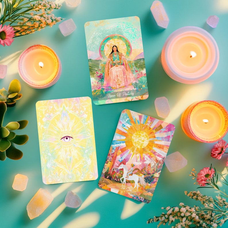 Tarot Deck With Guidebook, Tarot Card Deck, 78 Cards, Indie Unique