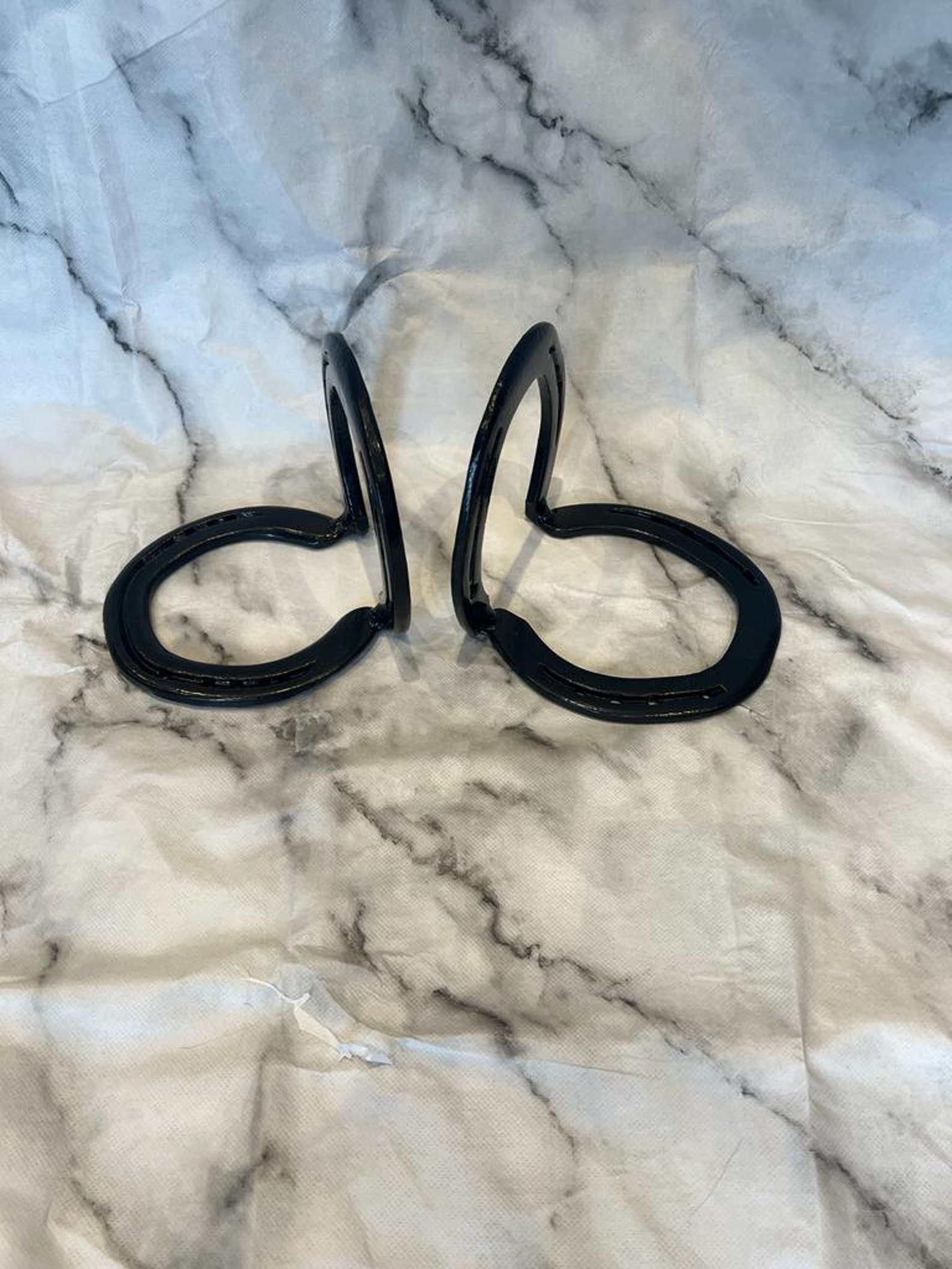 Horseshoe Bookends Pair Etsy