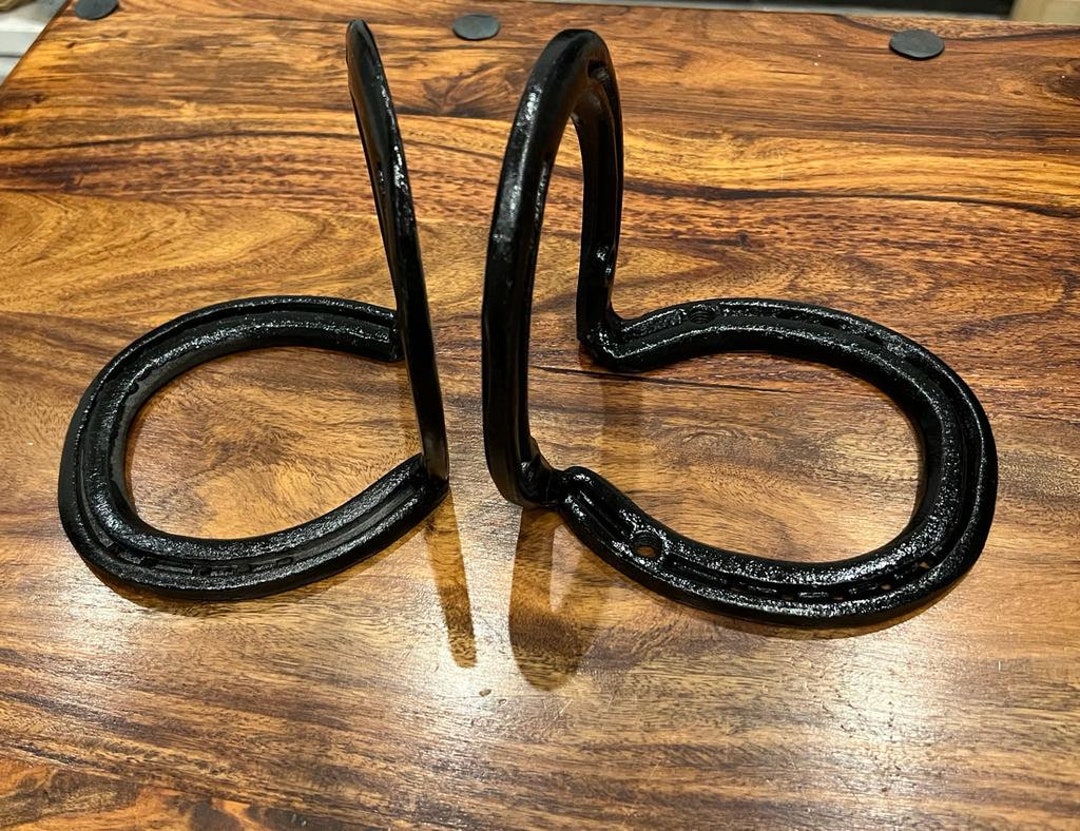 Horseshoe Bookends Pair Etsy