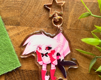 HH Angeldust | Double-sided Acrylic Charm Keychain