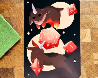 D20 Al-Miraj | Small 13x18 cm Print