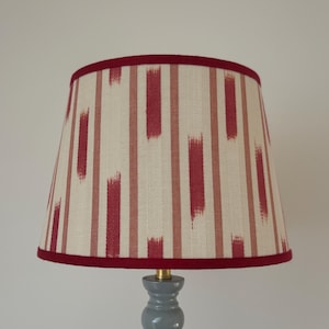 Colefax and Fowler striped fabric lampshade