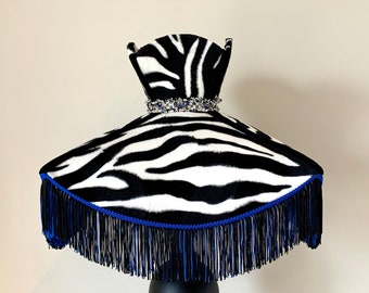 Zebra Pagoda Lampshade