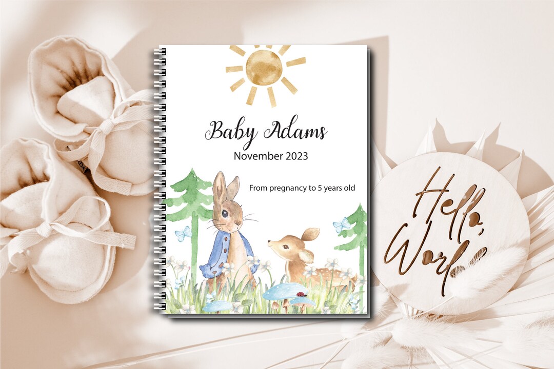 Peter Rabbit Baby Book Gender Neutral Gift Mom to Be Etsy