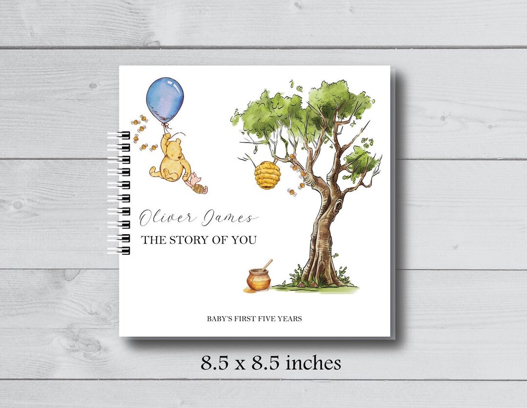 Baby Book, Baby Memory Album, Minimalist Pregnancy Journal, Classic