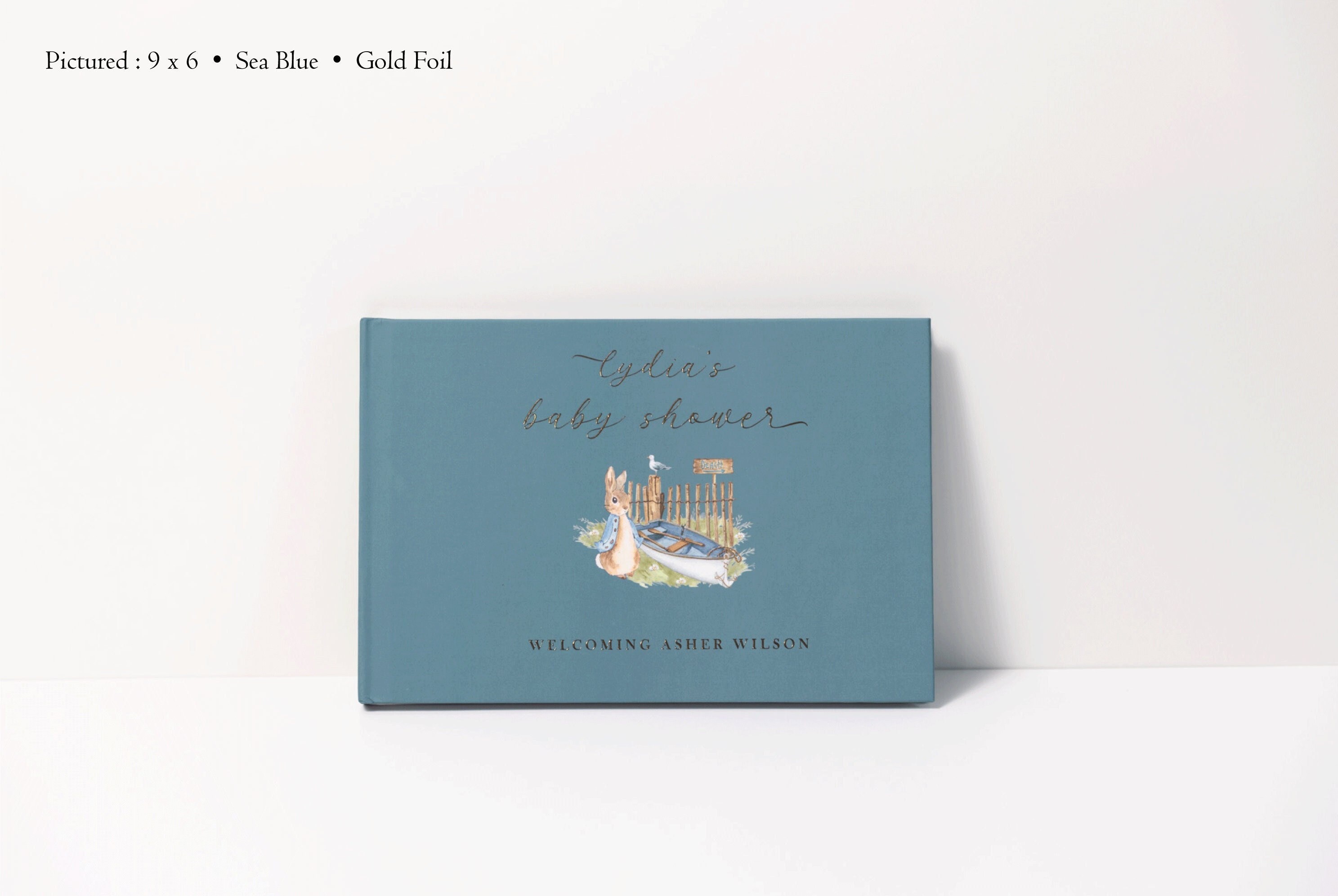 Baby Shower Guest Book Peter Rabbit Photo Album Mom to Be Gift Photo ...
