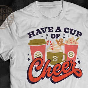 Have a Cup of Cheer Christmas PNG - Sublimation Design (Digital Download)