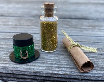 Leprechaun Treasure Trinket Kit, Horseshoe Hat