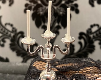 Miniature Candelabra; Mini Candle Holder