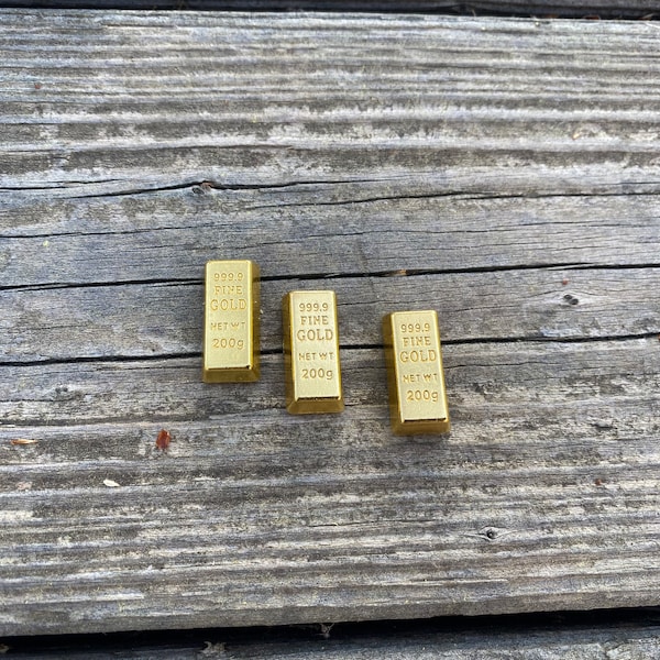 Miniature Gold Bar Etsy