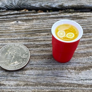 Stylebest 20-teiliges Puppenhaus Limonadenbecher Set - Harz Miniatur Für 1:12 & 1:6