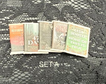 Miniature Books, Set of 5