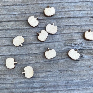 Miniature Pumpkins, Mini Pumpkins, Mini Wood Pumpkins, Small Wood Pumpkins