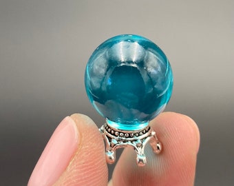 Miniature Crystal Ball; Dollhouse Crystal Ball