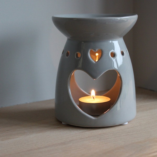 Ceramic Wax Burner,  Oil Burner Tea Candle Light Warmer