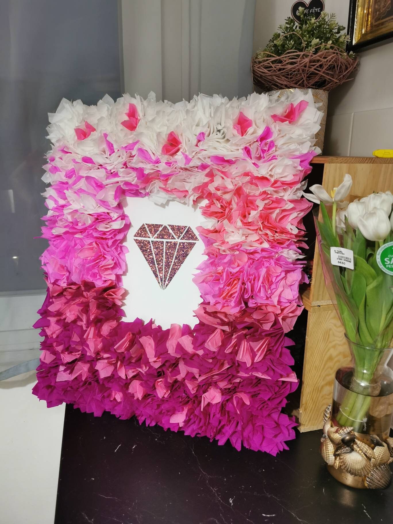 Panneau Décorative 3D Brillant