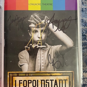 Leopoldstadt Broadway Playbill - Signed by Cast Members