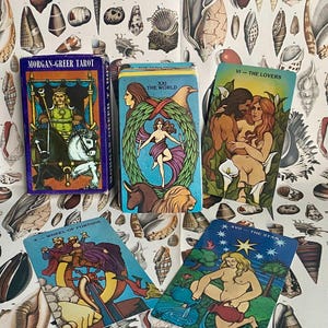 Tarot Morgan-Greer, edición de juegos de EE. UU., 1979, edición estadounidense antigua (Stamford).