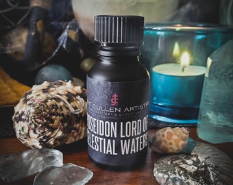 Poseidon, Lord of Celestial Waters Oil