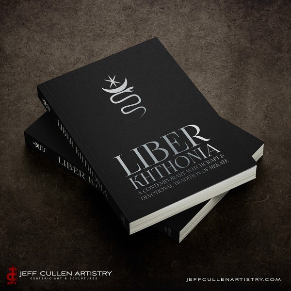 Book "Liber Khthonia: A Contemporary Witchcraft and Devotional Tradition of Hekate" by Jeff Cullen (Softcover)