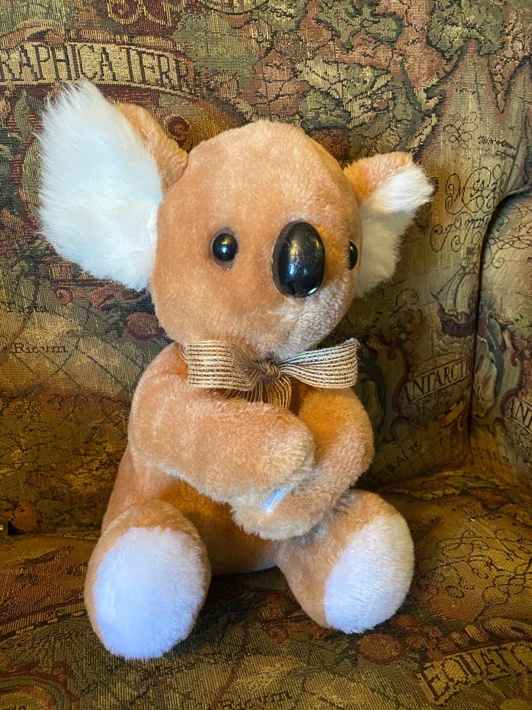 Vintage Koala Bear 10” Sitting Plush Stuffed Animal - Etsy
