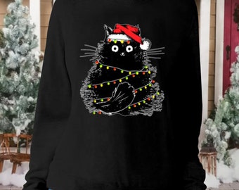 christmas jumpers cat