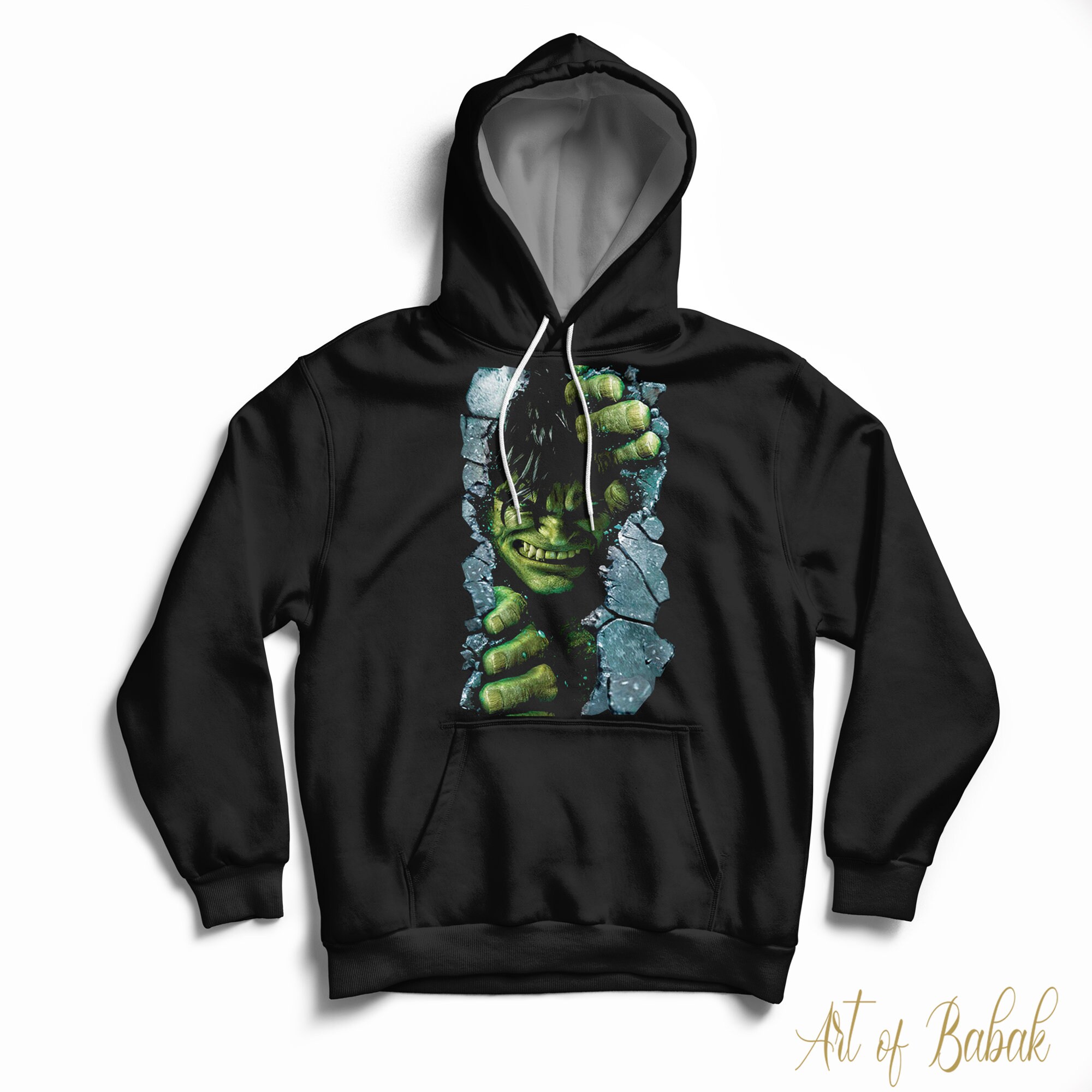 The Incredible Hulk Hoodie Hulk Hooded 