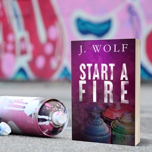 Start a Fire discreet cover: signed copy