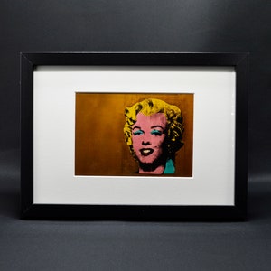 Andy Warhol Pop art limited publication fine print – Marilyn Monroe – Matted, Framed & Ready to hang