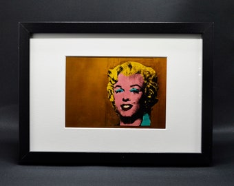 Andy Warhol Pop art limited publication fine print – Marilyn Monroe – Matted, Framed & Ready to hang