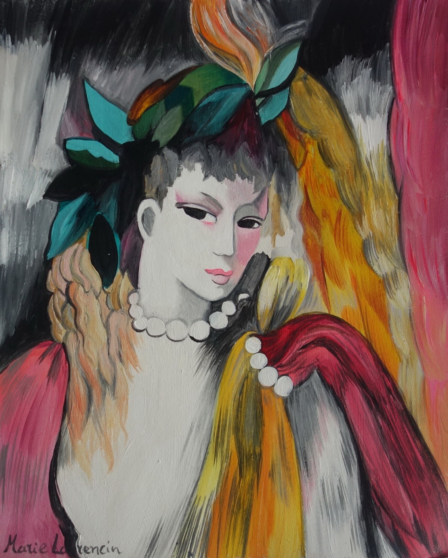 洋書画集　Marie Laurencin Marie Laurencin: Laurencin, Marie: 9780847801046: Amazon.com