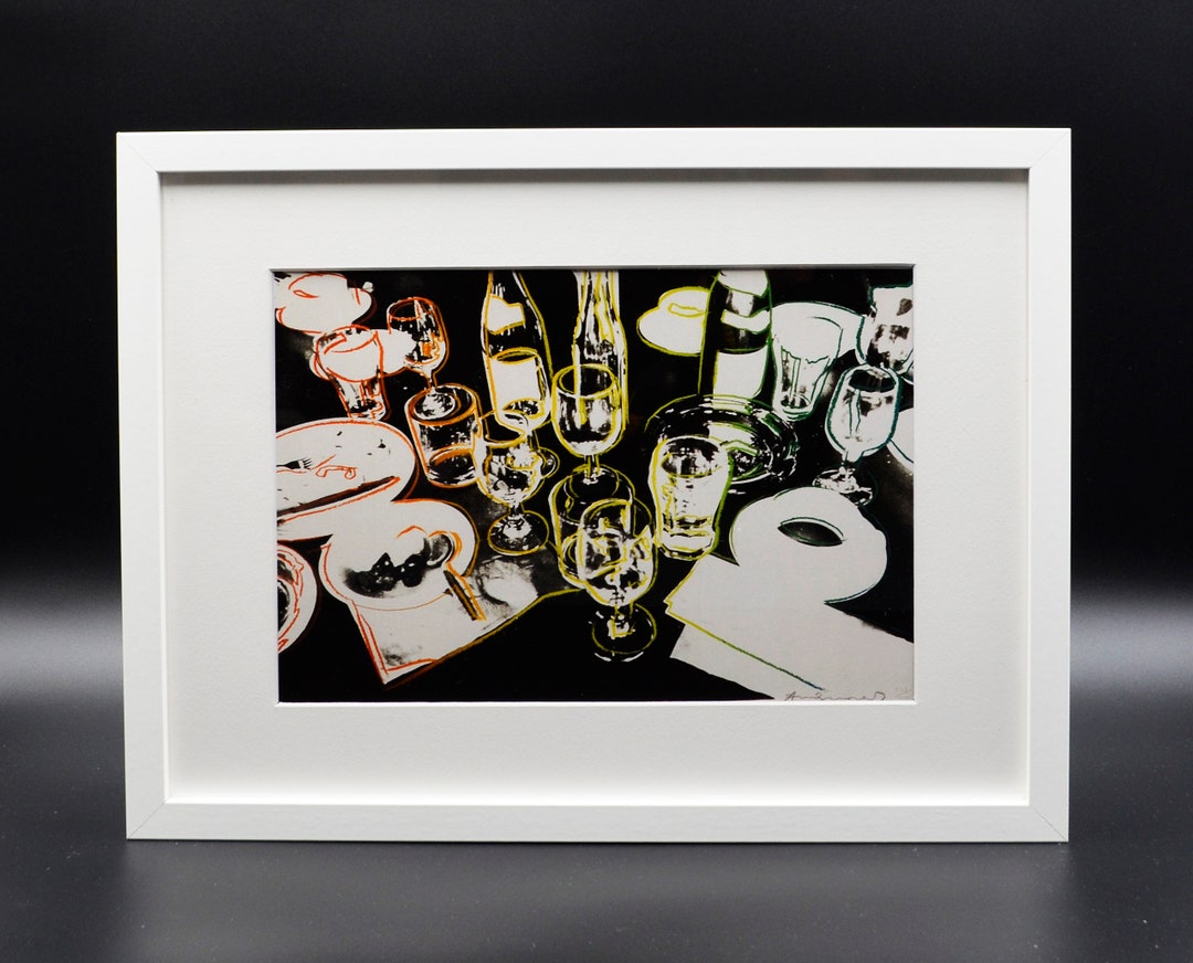 Andy Warhol Pop Art Limited Publication Fine Print – Drinks at