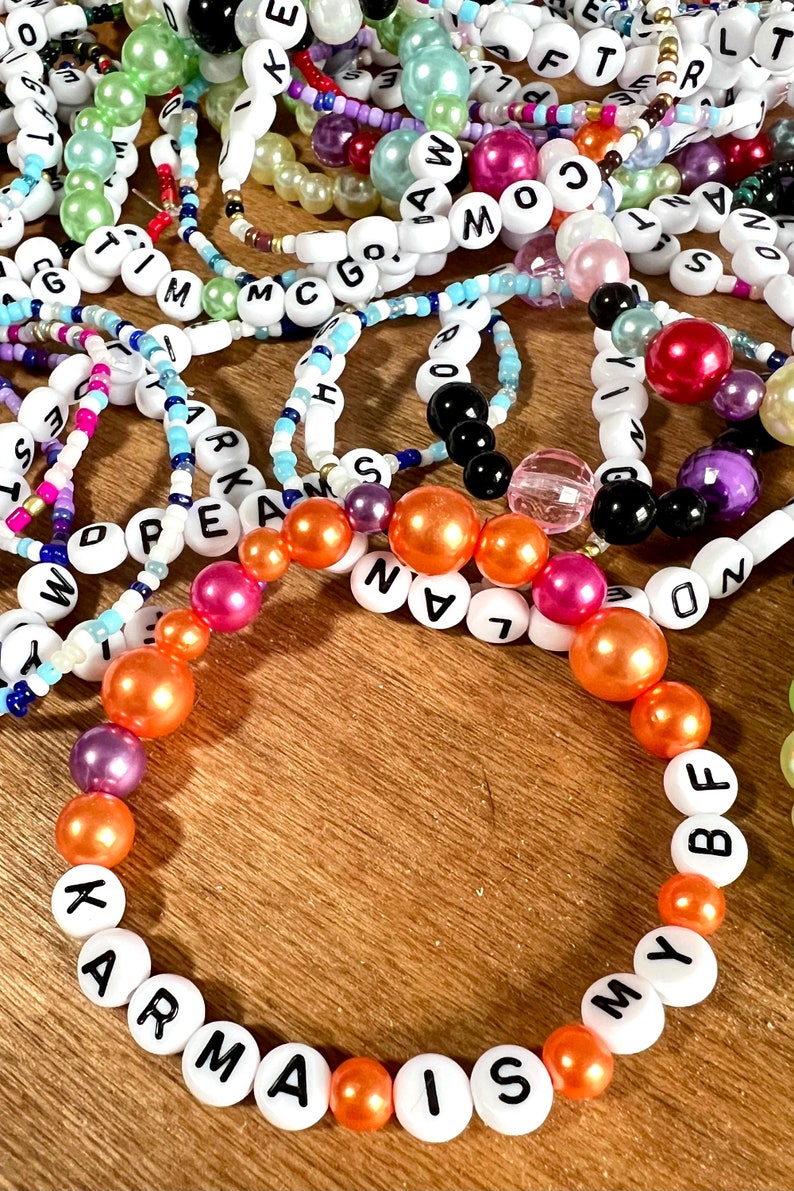 Eras Tour Friendship Bracelets Packs of 5 10 or 13 Etsy