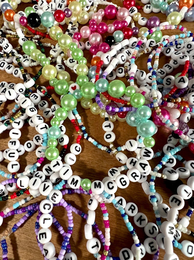 Eras Tour Friendship Bracelets Packs of 5 10 or 13 Etsy