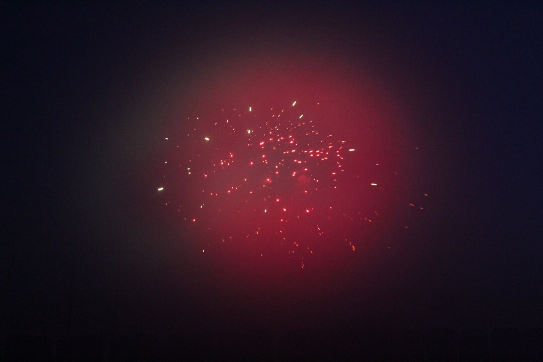 Hazy Night Reds Hazy Red Explosion, Digital Art Print - Etsy