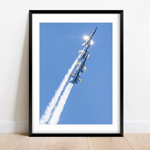 Blue Angels In A Climb - Fine Art Photography - Flower - Nature Photography Print - Home Decor - Wall Art - Gift