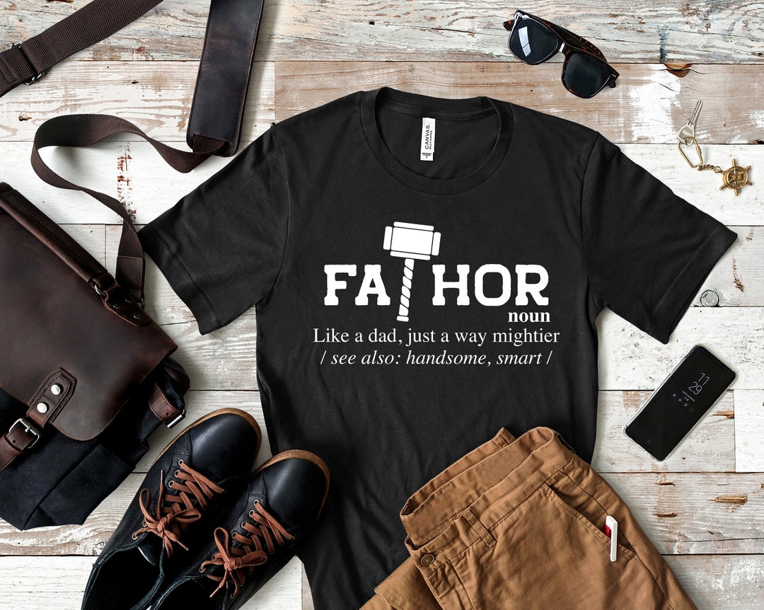 Fathor Shirt Papa Shirt Dad Shirt Funny Dad Shirt Cool - Etsy