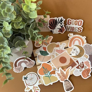 Boho Vinyl Sticker Packs