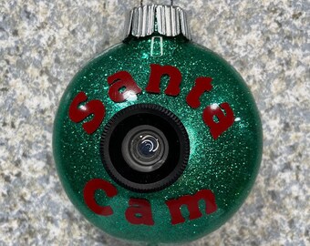 Santa Cam Ornament