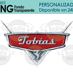 Disney Cars Custom Logo