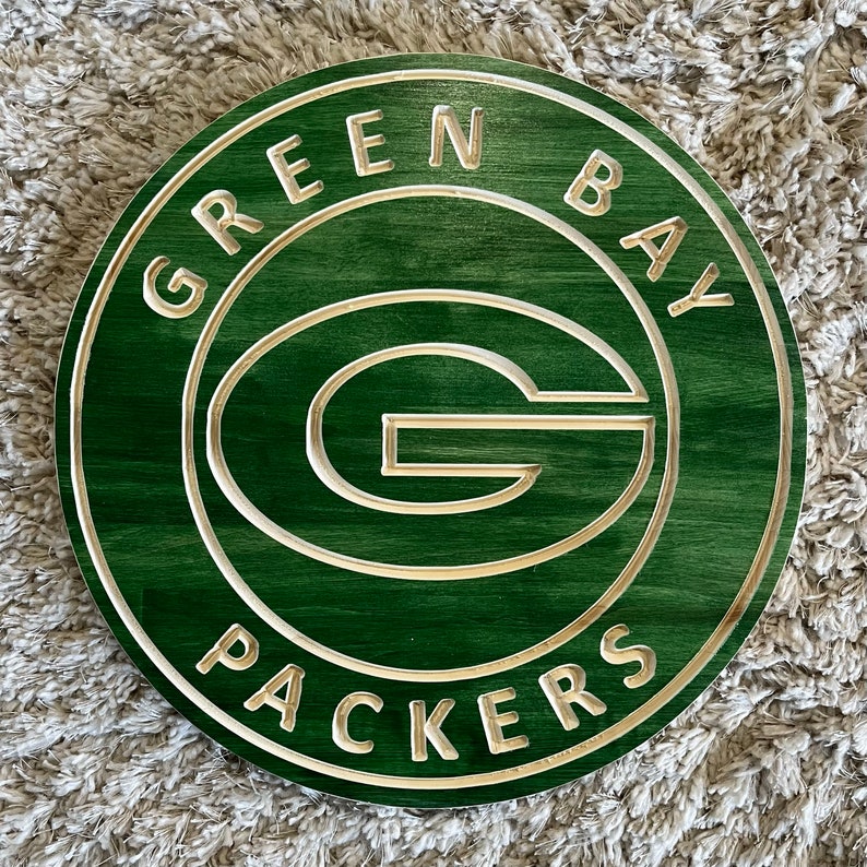 Green Bay Packers Sports Signs - Etsy