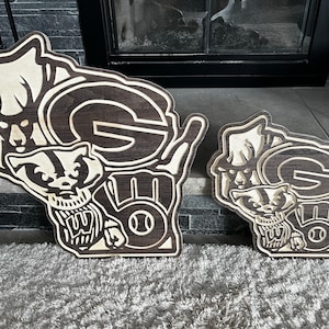 Wisconsin State Sports Sign