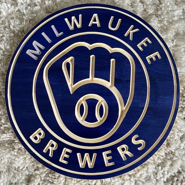Milwaukee Brewers Sports Signs
